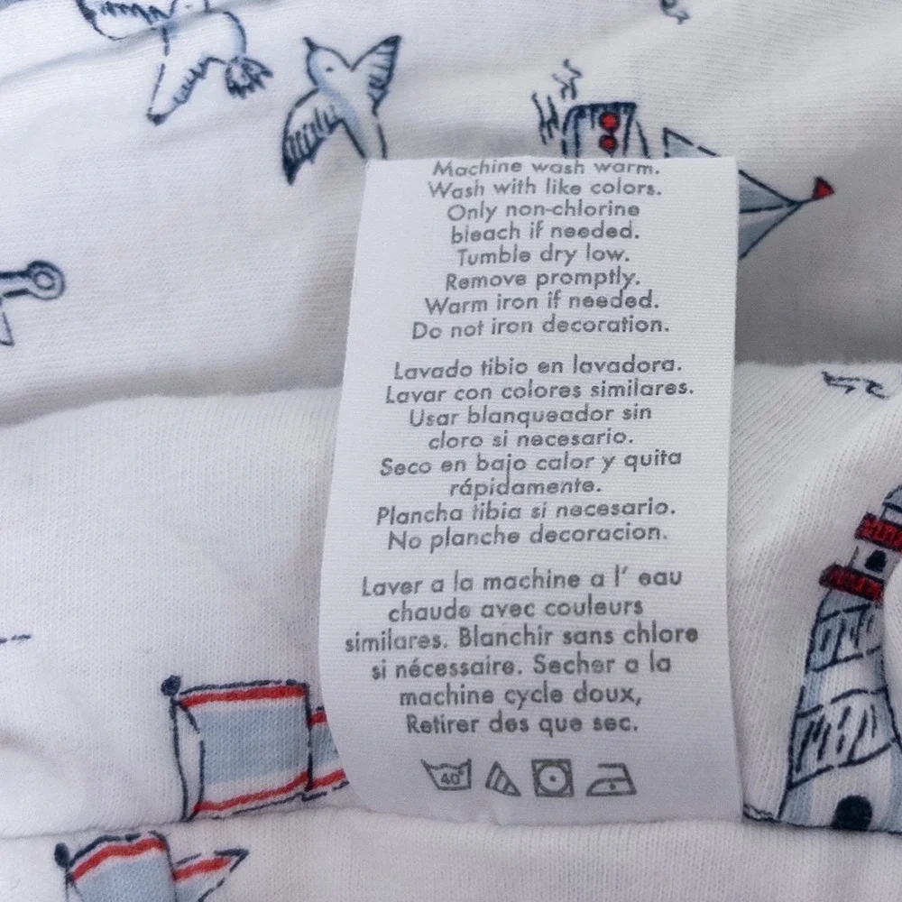 Laura Ashley Pram Suit Baby‎ 6-9M Blue Quilted Velour Nautical Hooded Outerwear
